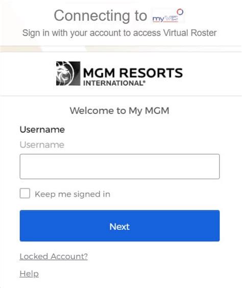 virtual roster mgm employees.